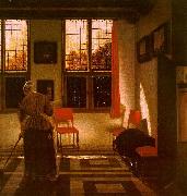 Pieter Janssens, Room in a Dutch House g
